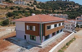 Kaş’ta inşa edilen kreş açılmak için gün...