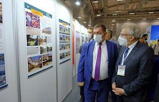 Kastamonu, konak görünümlü stant ile fuarda ilgi...