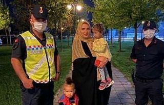 Kayıp çocuğu jandarma ekipleri buldu