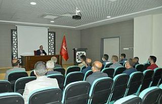 Kaymakam Aslantürk kurum amirleriyle bir araya geldi