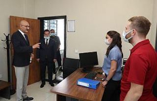 Kaymakam Aydın, İpekyolu ilçesinde incelemelerde...