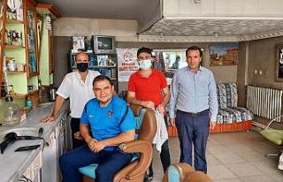 Kaymakam Balcı’dan esnaf ziyareti