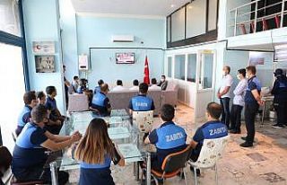 Kaymakam Beşikçi’den zabıtaya kutlama