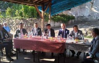 Kaymakam Coşgun köy ziyaretlerinde bulundu