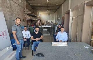 Kaymakam İlidi sanayi esnafını ziyaret etti