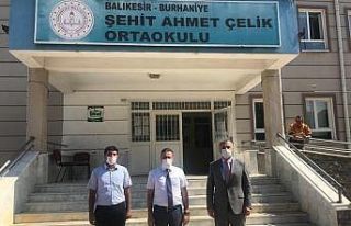 Kaymakam Memiş okul ziyaretlerine devam ediyor