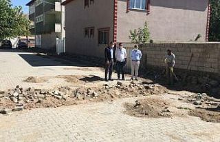 Kaymakam Savar doğalgaz çalışmalarını inceledi