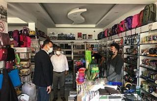 Kaymakam Savar’dan esnaf ziyareti