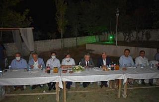 Kaymakam Soley için veda yemeği düzenlendi