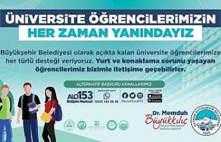 Kayseri Büyükşehir Belediyesi, üniversitelileri...