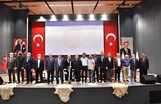 Kayseri OSB’de Osman Ulubaş’a kaftan giydirildi