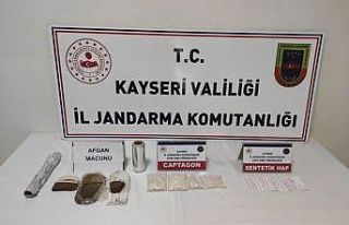 Kayseri’de uyuşturucu operasyonu