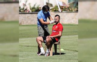 Kayserispor, laktat testinden geçti