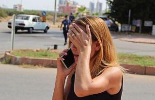 Kaza yapan Kırgız kadının yaralı üzüntüsü