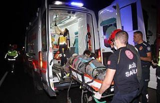 Kazada ağır yaralanan yaşlı adam yaşama tutunamadı