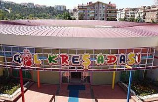 Keçiören’deki Gül Kreş Adası’nda miniklerin...