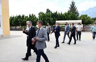 Kemer’de yeni eğitim yılı için açılış programı...