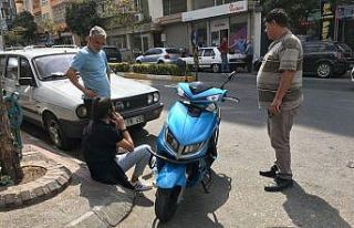 Kendisine değil, motoruna ağladı