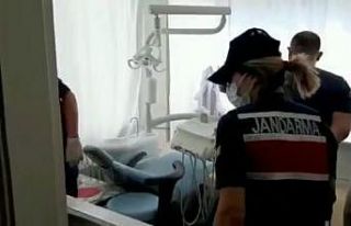 Kendisini dişçi olarak tanıtıp tedavi eden şahsın...