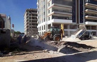 Kilis’te alt yapı çalışmaları sürüyor