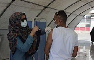 Kilis’te aşıya yoğun ilgi