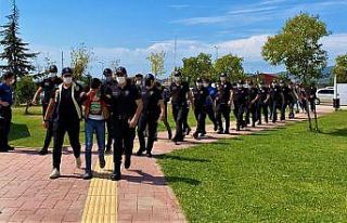 Kınada yakalandılar, düğün günü adliyeye sevk...