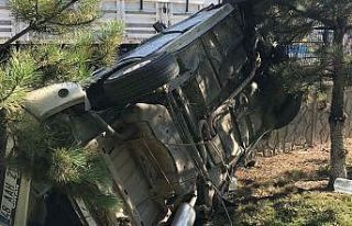 Kırıkkale’de otomobil takla attı: 3 yaralı