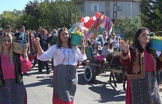 Kırklareli’ne bağ bozumu şenliğinde renkli görüntüler...