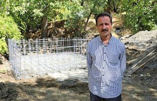 Kırsala sulama havuzu desteği