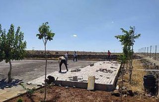 Kırsaldaki eğitim yuvasına Bağlar Belediyesinden...