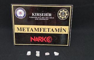 Kırşehir’de, metamfetamin operasyonu
