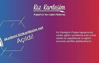 ‘Kız Kardeşim Projesi’ yenilenen eğitim platformu...