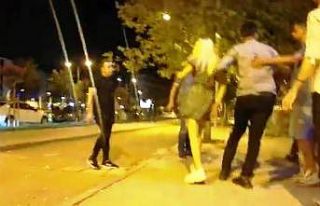 Kız meselesi yüzünden alkollü mekanı birbirine...