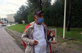 Kızı PKK tarafından dağa kaçırılan baba İzmir’den...