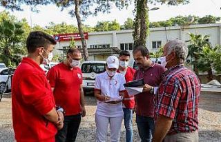 Kızılay’dan Manavgat’a küçükbaş hayvan yardımı