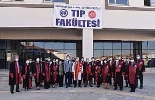 KMÜ Tıp Fakültesi ilk öğrencileri ile eğitime...
