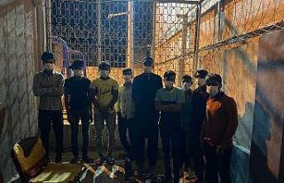 Kocaeli’de 9 düzensiz göçmen yakalandı