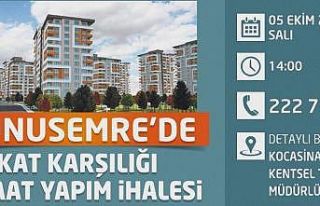 Kocasinan’da 104 dairenin ihalesi gerçekleştirilecek