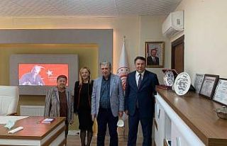 Köksal Toptan’dan Ticaret Müdürüne ziyaret