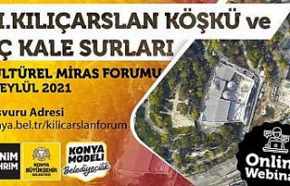 Konya Büyükşehir’den II. Kılıçarslan Köşkü...