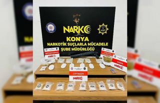Konya’da uyuşturucu tacirlerine operasyon