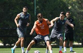 Konyaspor, Altay maçı hazırlıklarını sürdürdü