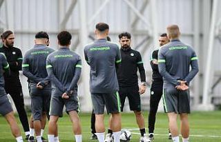 Konyaspor, Trabzonspor maçı hazırlıklarını tamamladı