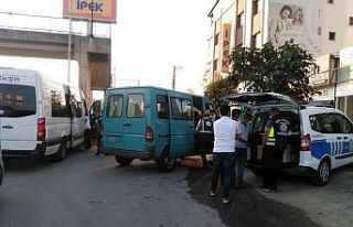 Korsan taşımacılık yapan 11 araç trafikten men...