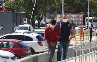 Kovalamacada yakalanan baz istasyonu hırsızı adliyeye...