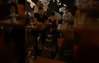 Küçük yaştaki çocuğa hem alkol hem nargile içirdiler