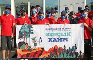 Küçükçekmeceli öğrenciler, Gençlik Kampı’nda