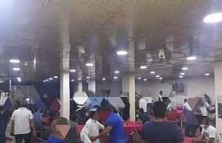 Kumar operasyonunda "süngücü kadınlar"...