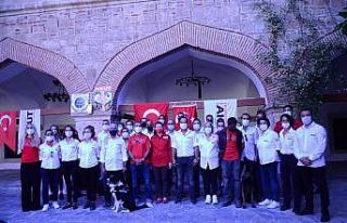 Kuşadası AKUT ekibi tarafından düzenlenen yarışmanın...