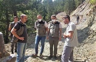 Kütahya ormanlarında yol açma, bakım ve onarım...